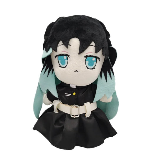 26cm Anime Tokitou Muichiro Plush Toys Cute Soft Stuffed Home Room Decor Dolls For Kid Birthday Christmas Gift