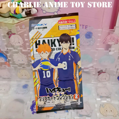 Anime Haikyuu!! Anime Cards Hinata Shoyo Kageyama Tobio Anime Photocard Cards Bookmark Stickers Toys For Fans Collection Gift - MyLootWare