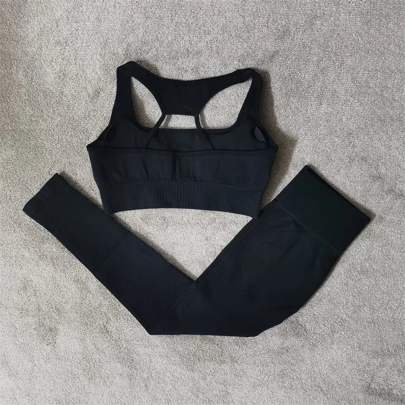 Fitness Yoga Set Seamless Sport Women's Sportswear