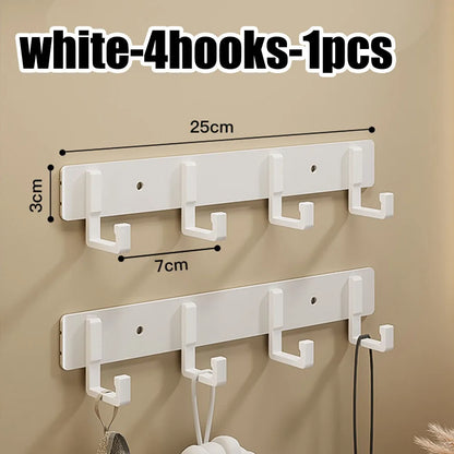 Hook strong adhesive wall mounted towel bathroom