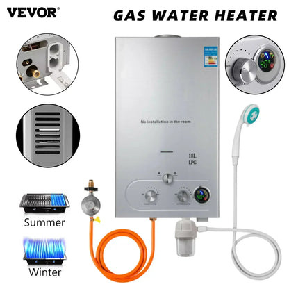 VEVOR 6L 8L 10L 12L 16L 18L LPG  LPG Gas Water