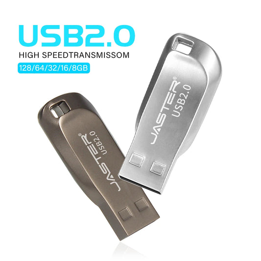 Metal USB flash drive 16GB Memory stick 64GB Pen
