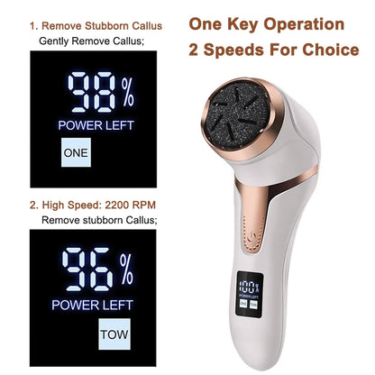 Electric Foot Care File for Soft, Smooth Feet -