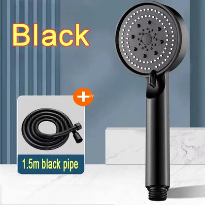 Bathroom Sink Faucet Head of A Shower High Pressure 5 Modes Adjustable Handheld Bath Sprayer Nozzle Shower Head Hose Accessories - MyLootWare