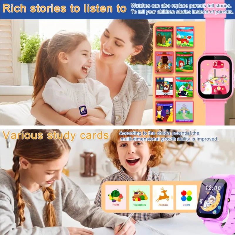 Smart Watch Kids 22 Puzzle Games Music Play
