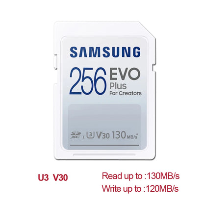 Samsung EVO Plus SD Card 32-256GB High-Speed