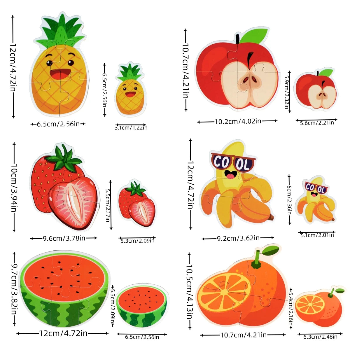 Children's puzzle toys, early education enlightenment cognition, cartoon patterns multiple themes - MyLootWare