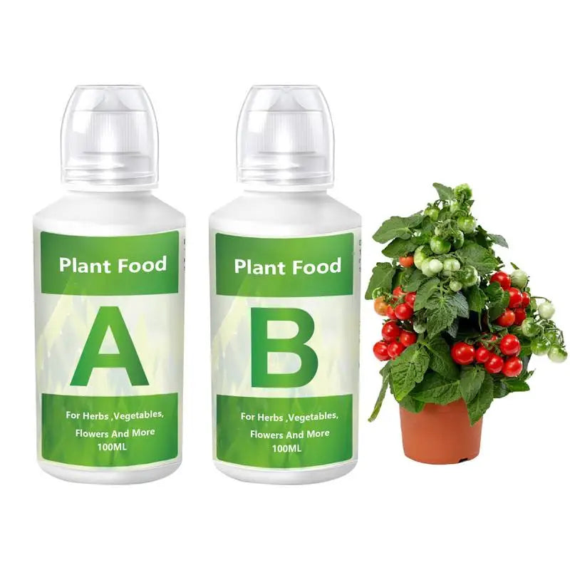 AB Fertilizer Set for Hydroponic Garden Plants - MyLootWare