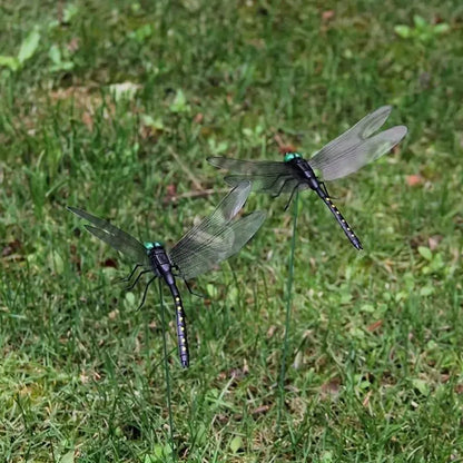 4 Outdoor Mosquito Repellent Simulation Dragonfly Stick Dragonfly Repellent Artifact - MyLootWare