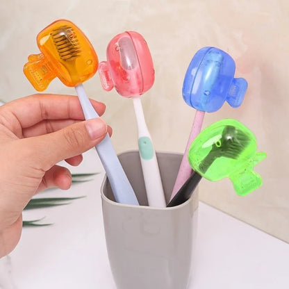 Portable Travel Toothbrush Head Protective Caps