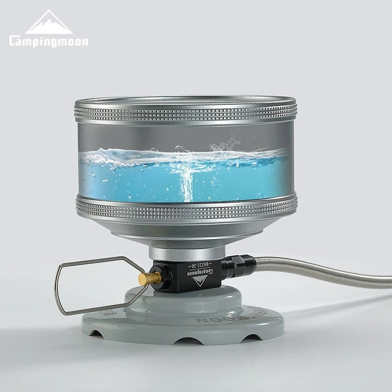 CAMPINGMOON Camping can be done with Inverted High-altitude Flat Gas Cylinders,Stoves,Extension Pipes with Valves, and Gas Pipes - MyLootWare