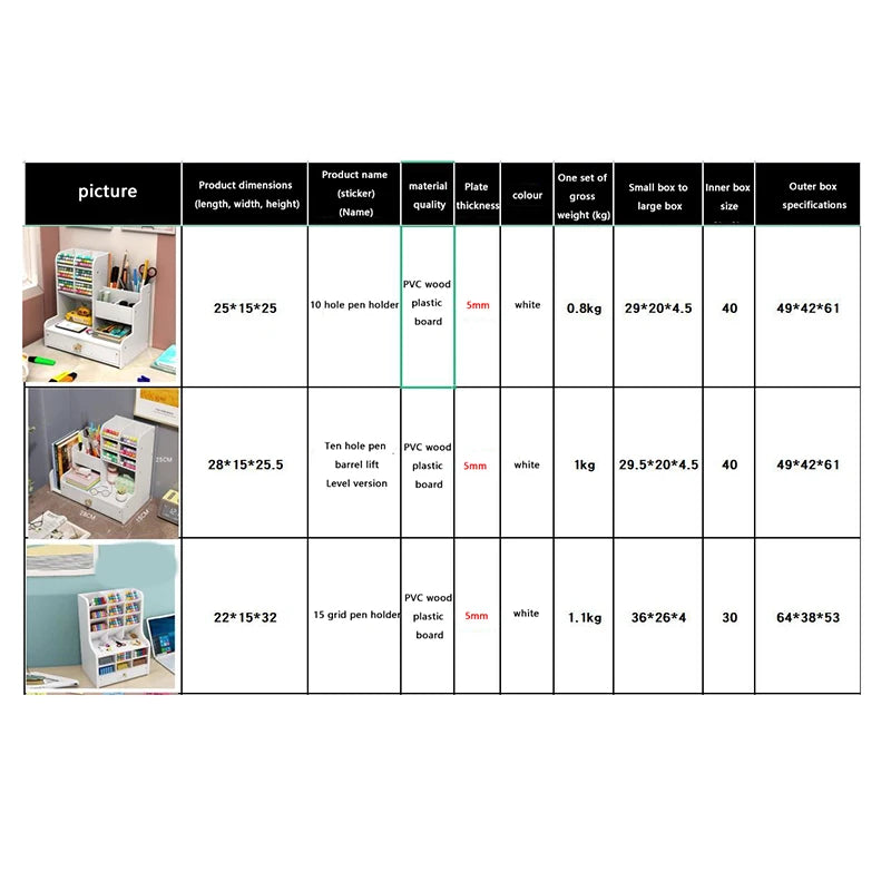 Creative DIY Wooden Rack for Office Storage