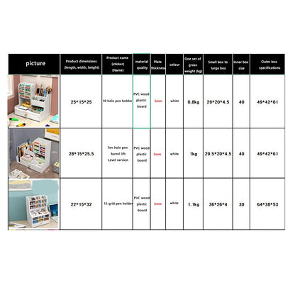 Creative DIY Wooden Rack for Office Storage