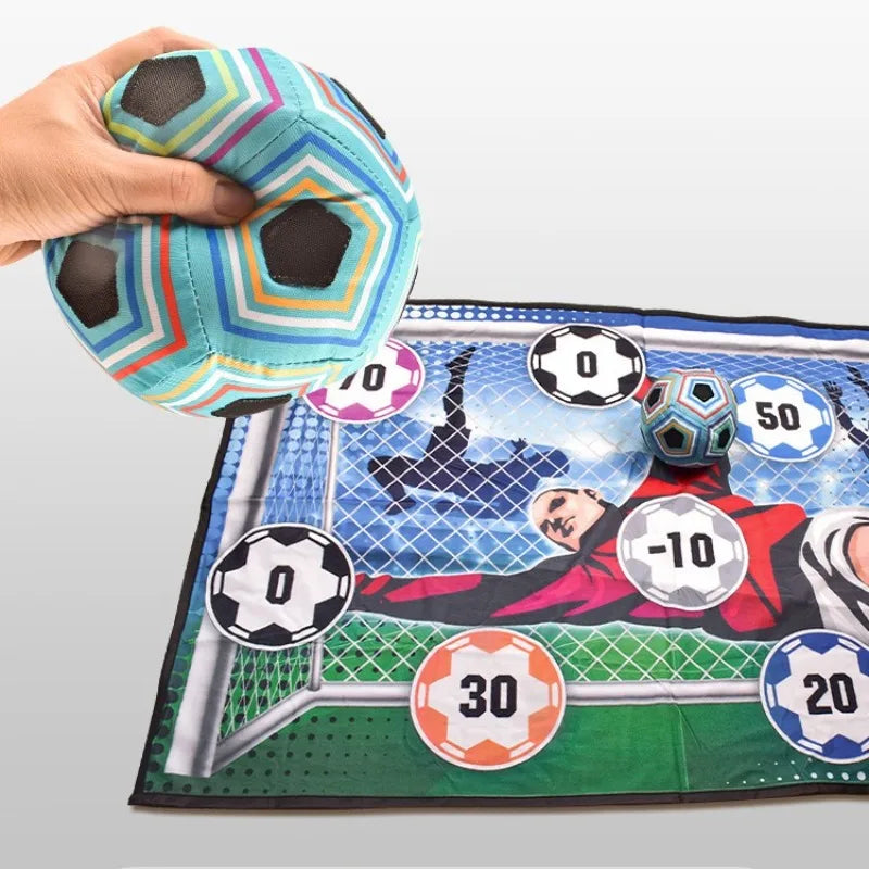 Soccer Game Mat Set Outdoor Indoor Soccer Toys