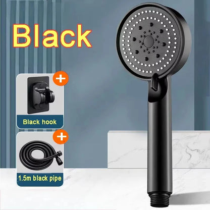 Bathroom Sink Faucet Head of A Shower High Pressure 5 Modes Adjustable Handheld Bath Sprayer Nozzle Shower Head Hose Accessories - MyLootWare