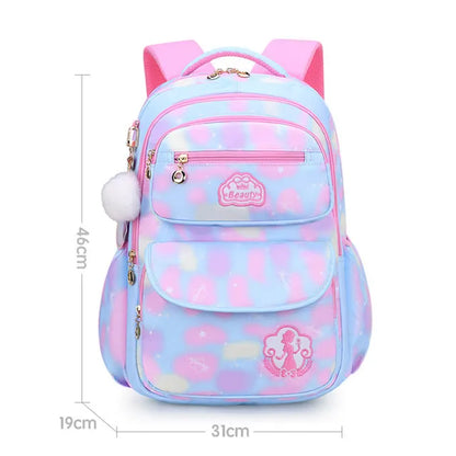 Backpack School Bag Girl Back Pack For Children Kid Child Teenager Female Class Schoolbag Primary Women Bagpack Teen Bookbag Kit - MyLootWare