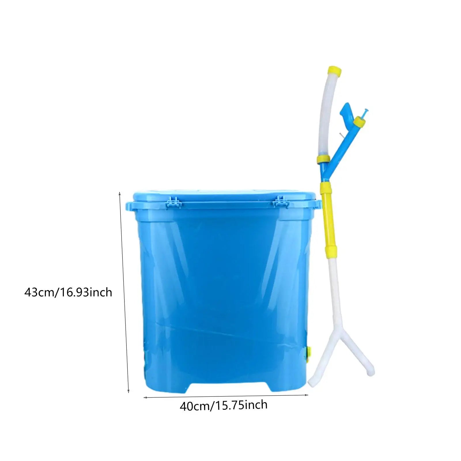 25L Back Carrying Granular Fertilizer Spreader for Corn Vegetables Versatile Agricultural Manual Fertilizing Tool Labor Saving - MyLootWare