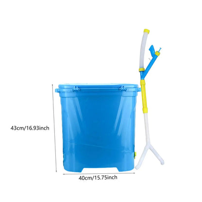 25L Back Carrying Granular Fertilizer Spreader for Corn Vegetables Versatile Agricultural Manual Fertilizing Tool Labor Saving - MyLootWare