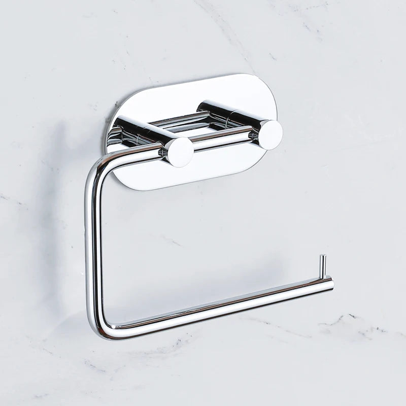 Stainless Steel Self Adhesive Toilet Paper Holder