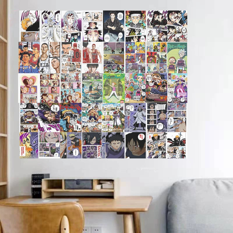 Japanese anime 6x4 inch 20/30/40 pcs poster wall