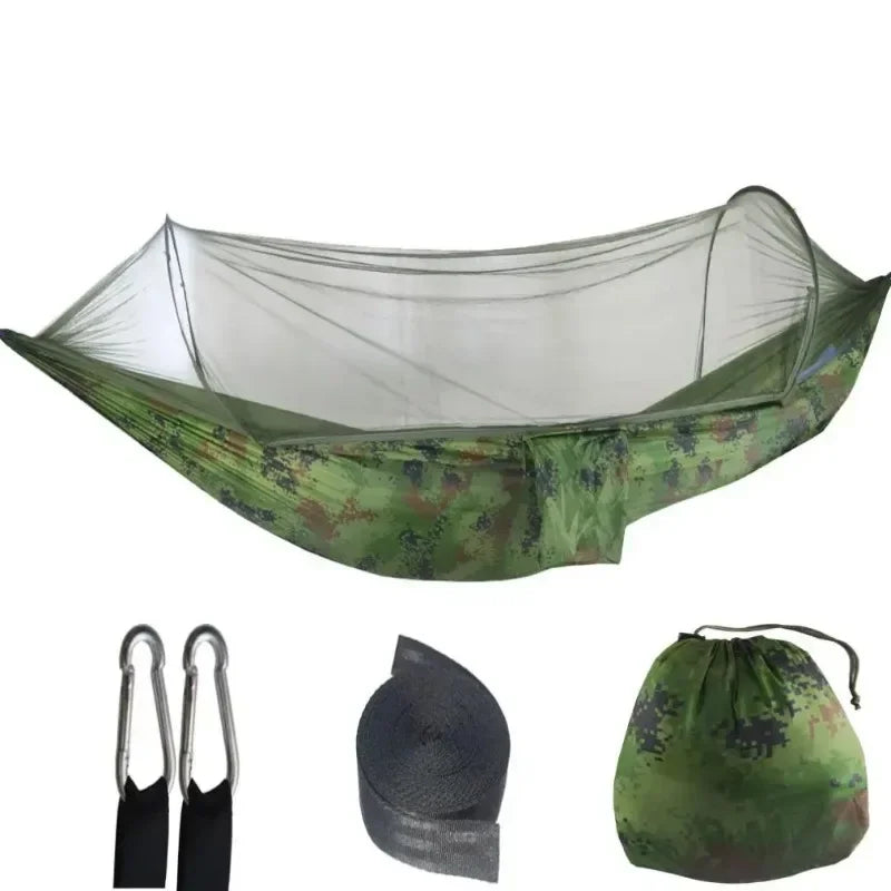 Camping Hammock with Mosquito Net Tent - MyLootWare