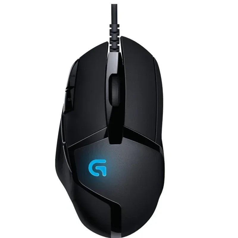Logitech G402 gaming mouse with esports grade high-speed response and precise operation feedback, suitable for various games