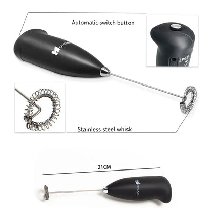 Handheld Mini Electric Milk Frother for Coffee