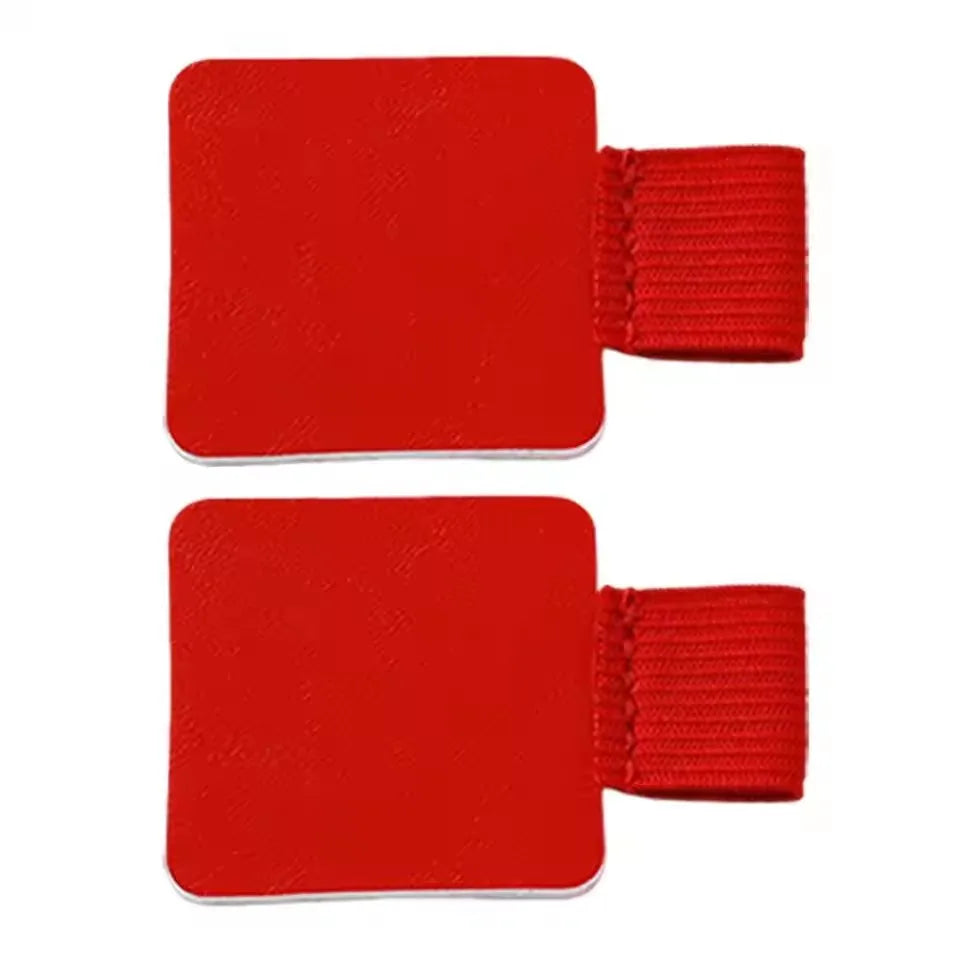 2/1Pack Elastic Pen Loop Holder Self-Adhesive PU Leather Clip Pencil For Notebooks Journals Planners - MyLootWare