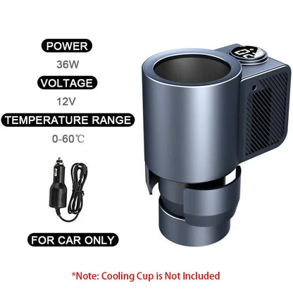 Smart 2 In 1 Car Heating Cooling Cup for Coffee