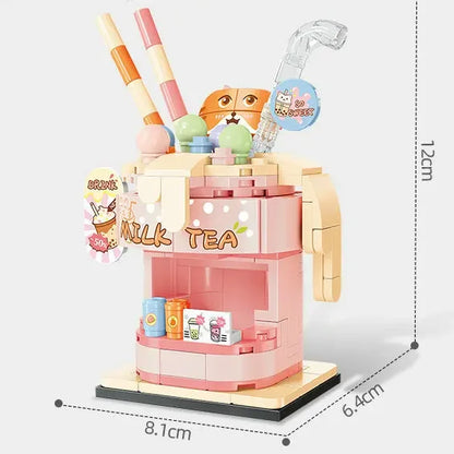 House Building Blocks Mini City Store Street View