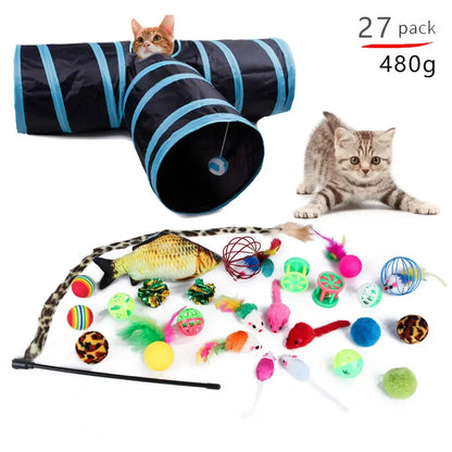 Funny Cat Tent Mouse Supplies Simulation Fish