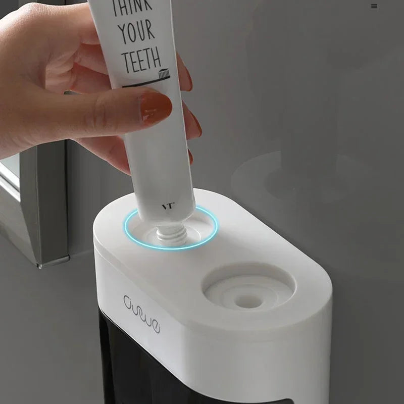 Wall-Mounted Automatic Toothpaste Dispenser