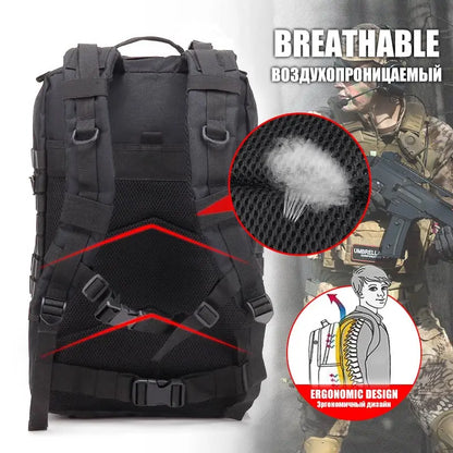 Tactical Backpack for Outdoor Travel EDC