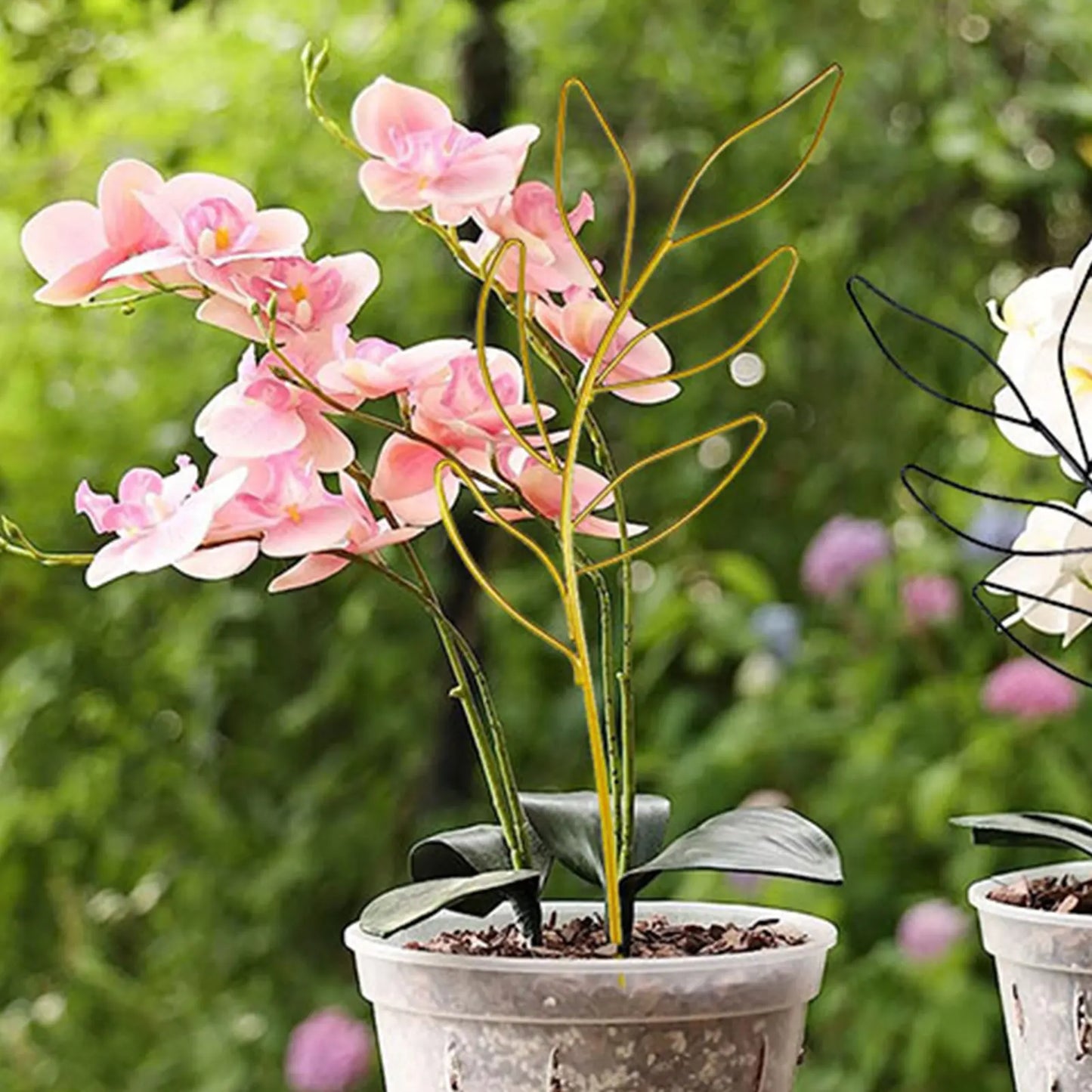 Iron Garden Plants Climbing Support Stake Metal