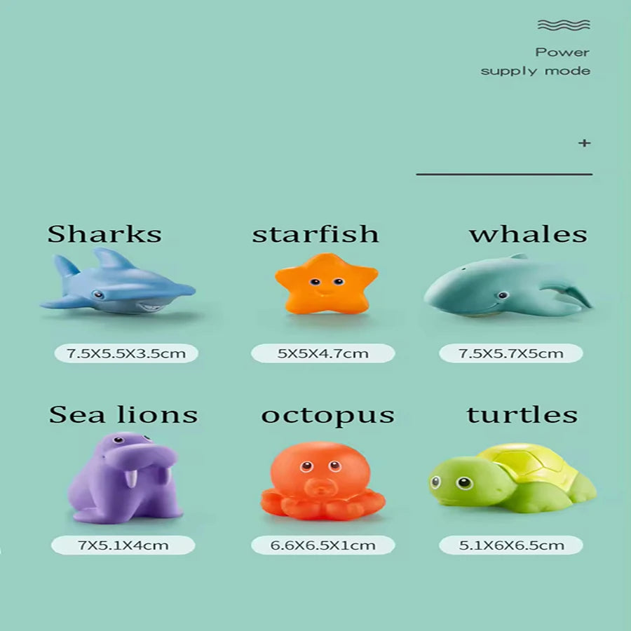 Children Bath Toys Indoor And Outdoor Swimming Pool Beach Parent-child Interactive Catch Fish Game Toys Water Floating Fish Toys - MyLootWare