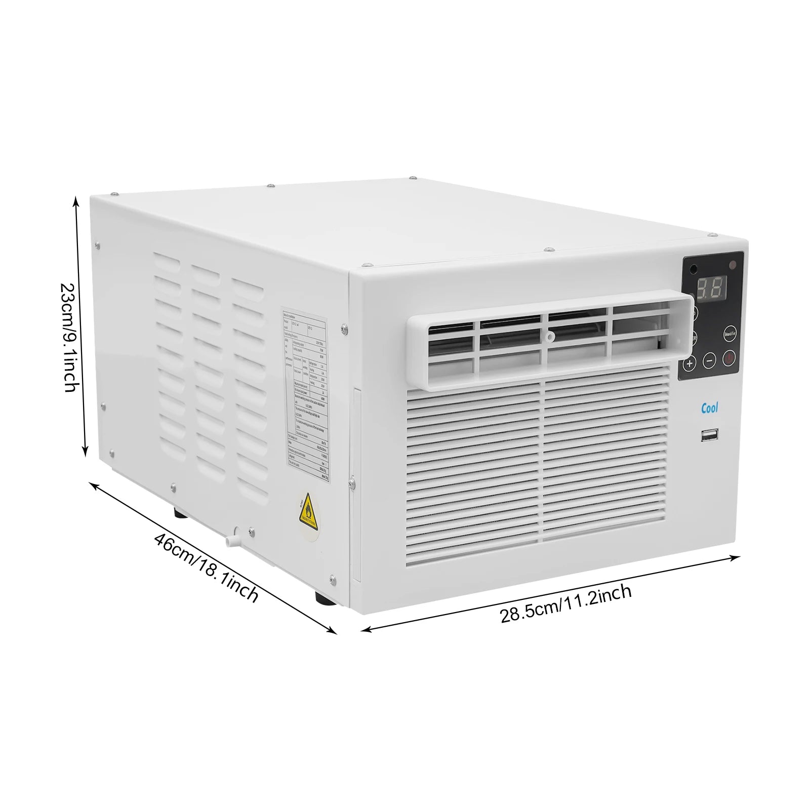 750W Portable Air Conditioner Mobile Air Conditioning Unit Cooling Cooler Cool Box Air Conditioner 3 in 1AC 220V - MyLootWare