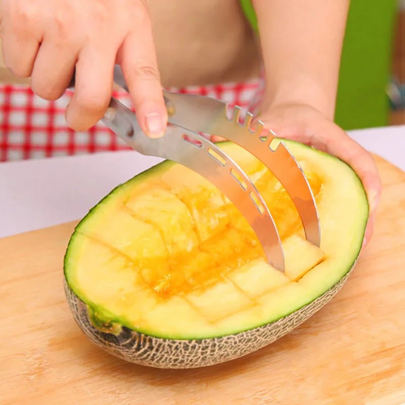 Stainless Steel Watermelon Cutter Knife Kitchen Gadgets Multifunctional Best Kitchen Gadget Home Gadget Kitchen Accessories - MyLootWare