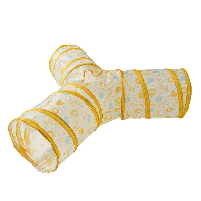 Cat Tunnel Tube Foldable Cat Toys Kitty Training Interactive Fun Toy Tunnel Bored for Puppy Kitten Pet Supplies Cat Accessorie - MyLootWare