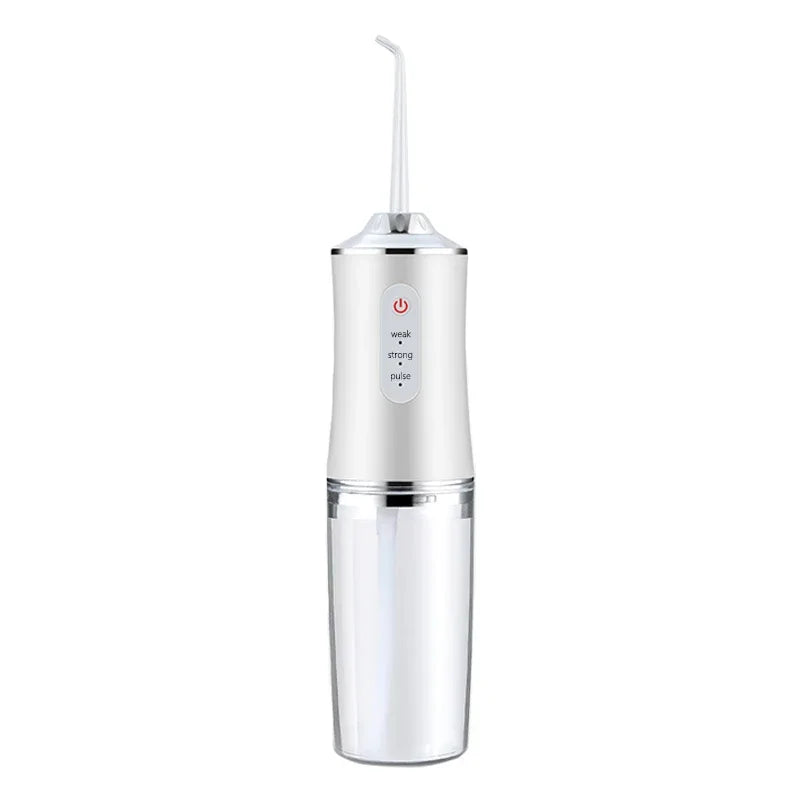 Portable Water Flosser w/ 4 Jet Tips & 3 Modes -