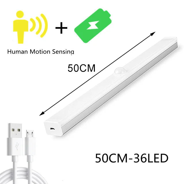 Smart Motion Sensor LED Night Light Bedroom Night