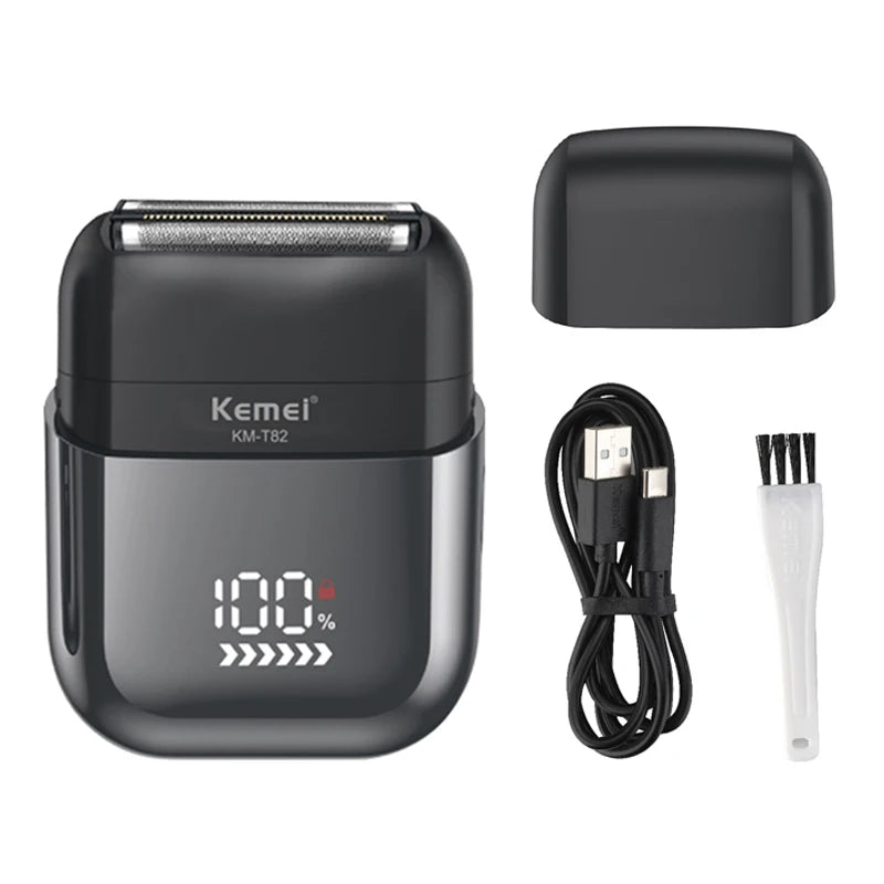 KEMEI km-t82 Usb Reciprocating Electric Shaver