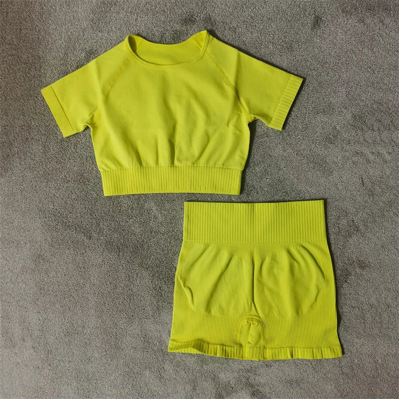 Fitness Yoga Set Seamless Sport Women's Sportswear