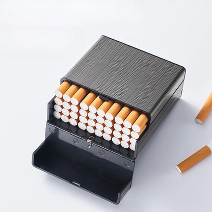 Large Capacity Cigarette Case Automatic Flip Cover