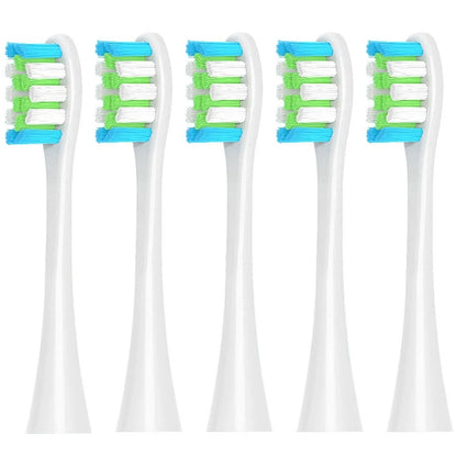 5pcs Replacement Brush Heads Compatible with Oclean Toothbrush Heads for Oclean X Pro Digital, X Lite, X10, X Ultra, Air2, F1 - MyLootWare