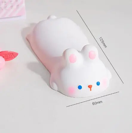 Cute Cartoon Pig Cat Rabbit Dog Desk Pads Mouse