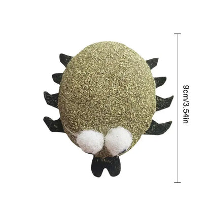 Catnip Cat Toys Cartoons Edible Catnip Ball Safety Healthy Cat Mint Cats Molar Teeth Clean Teeth Game Pet Toy Catnip Filled - MyLootWare