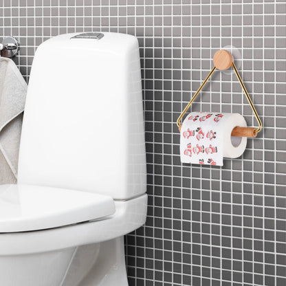 Toilet Paper Towel Dispenser Wooden Paper Roll