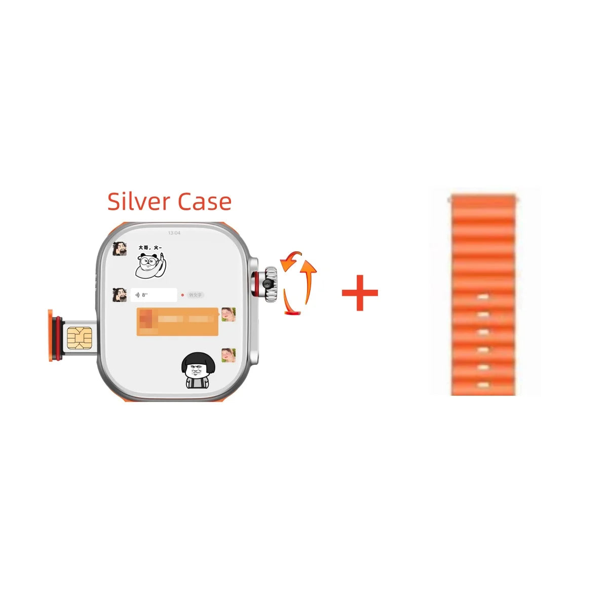 Smart Watch 4G S9 Ultra Android System with Ai