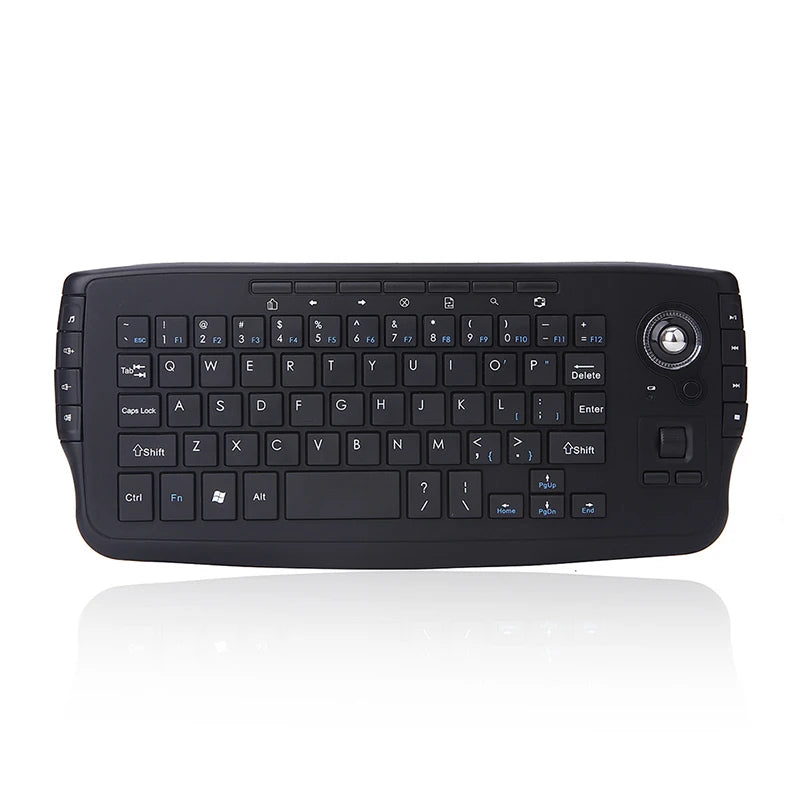 Jomaa 2.4G Wireless Trackball Keyboard with
