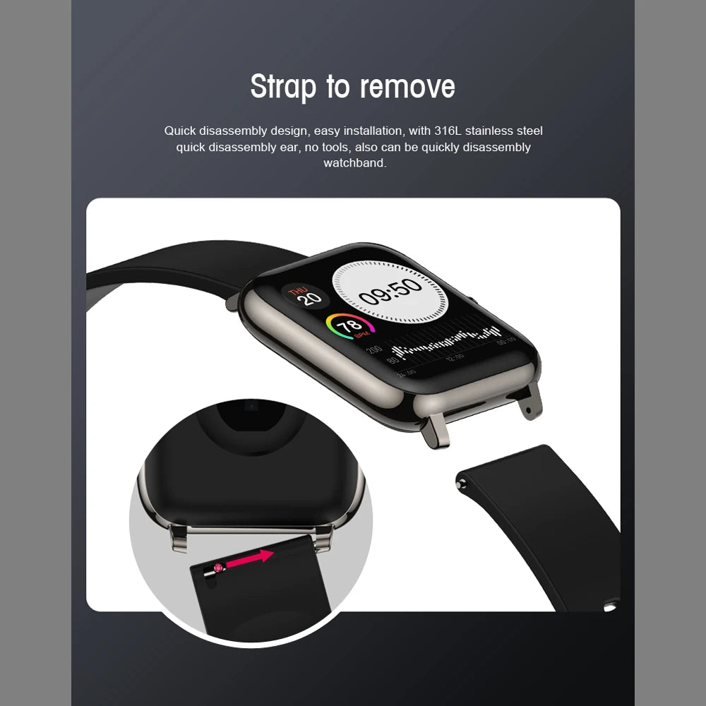 Smart Watches Men Women Sports Clock Fitness